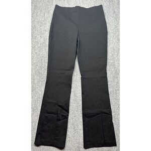 Cato Pants Womens 12 Black Bootcut Pull On Mid Rise Stretch Rayon Blend New